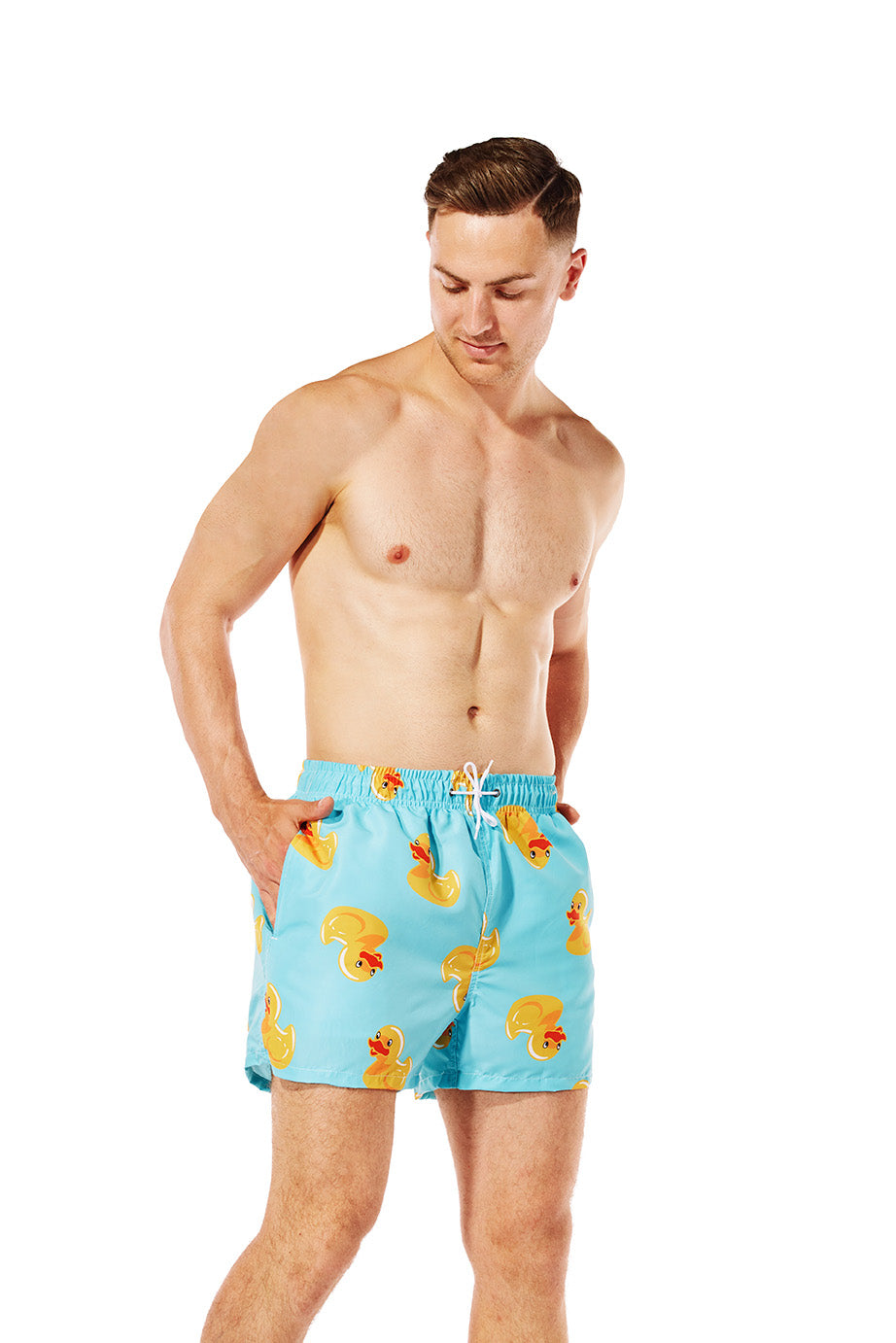 Coolchoose Men's Swim Trunks Quick Dry Swimwear Funny Printed