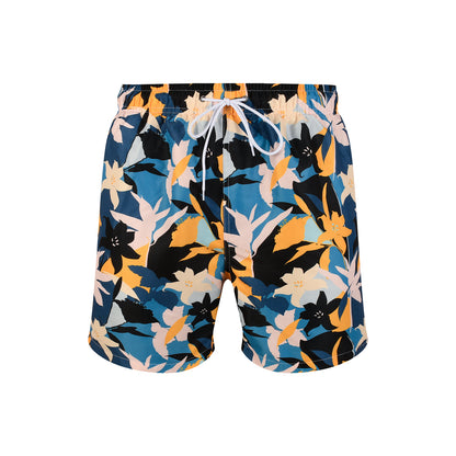 Graffiti Lily Men's Quick Dry Casual Beach Shorts Swim Trunks